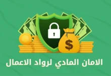 الأمان المادي لرواد الأعمال